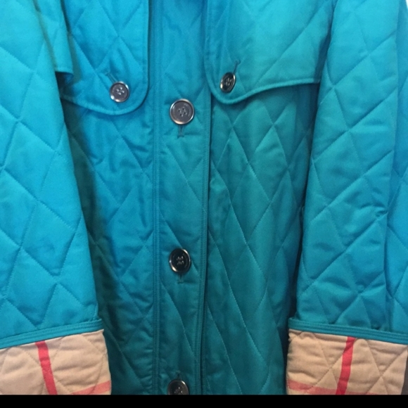 Burberry authentic cropped trench coat excellent condition size M - Picture 4 of 7